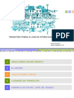 Transition Towns El Caso de Vitoria-Gasteiz