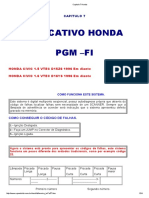 Sistema PGM-FI Honda Civic 1.5 e 1.6 VTEC