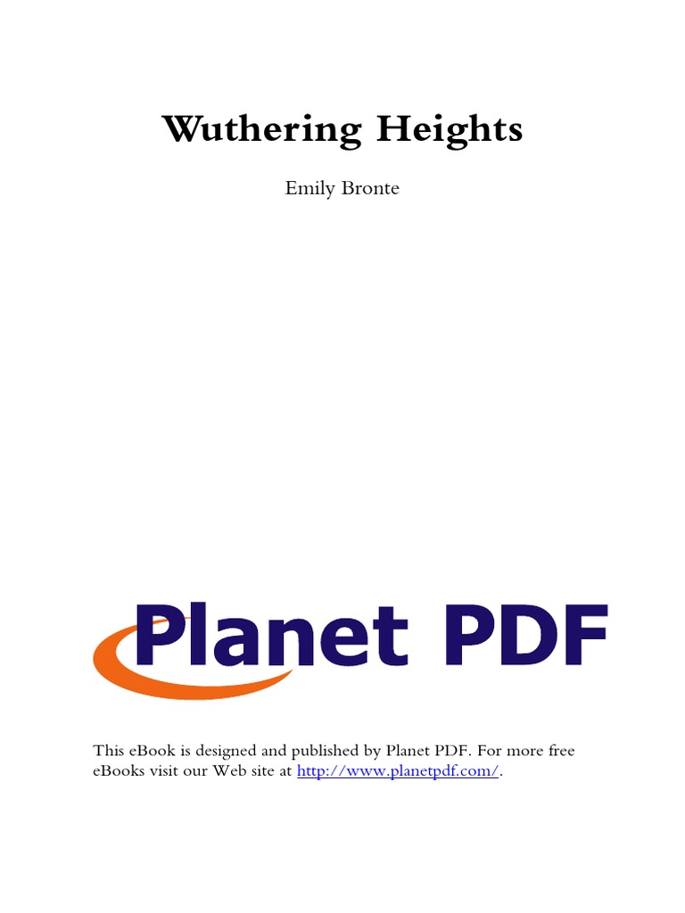 Wuthering Heights | PDF | Heathcliff (Wuthering Heights) | Wuthering ...