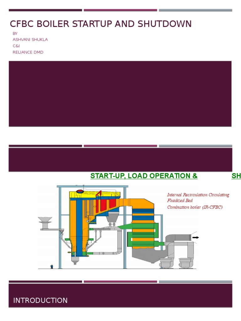 CFBC Boiler Startup and Shutdown PDF Boiler Furnace