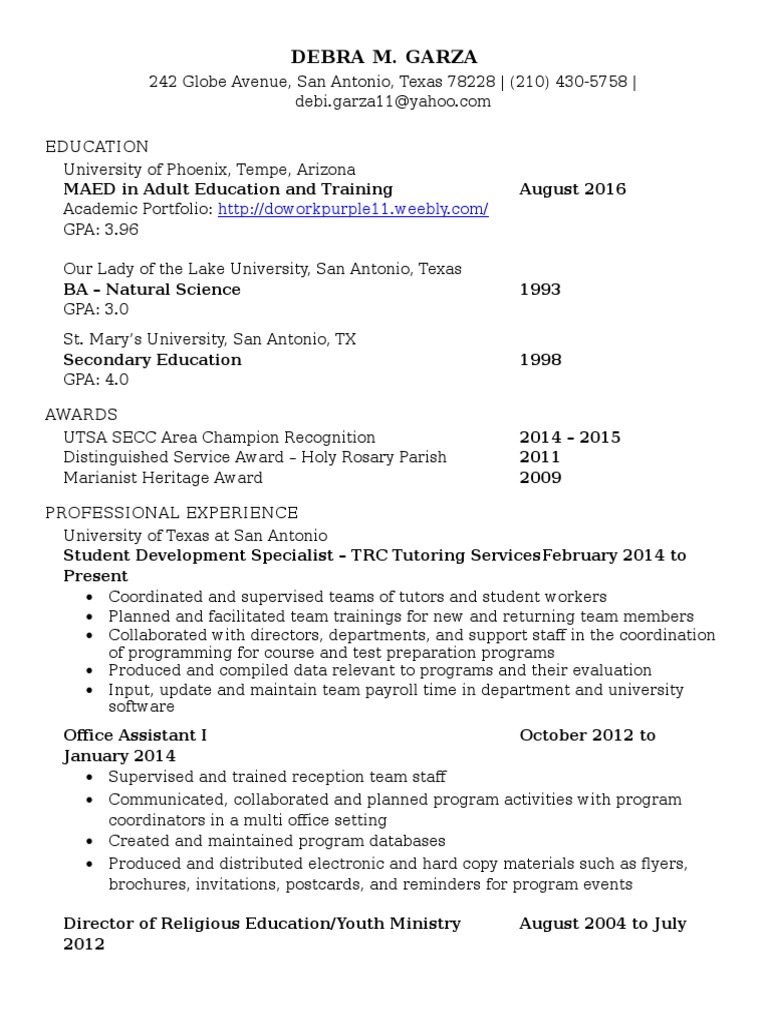 Home tutor resume pdf picture