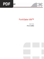 Fortigate - VM System Guide 40 mr2 PDF