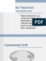 Plate Tectonics:: Continental Drift