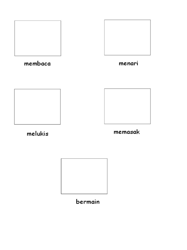 Lembaran Kerja Bm Prasekolah Tema Hobi Pdf