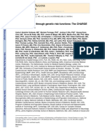 NIH Public Access: Predicting Stroke Through Genetic Risk Functions: The CHARGE Risk Score Project