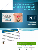 DETECCIÓN TEMPRANA DEL CANCER DE CUELLO UTERINO Copiar
