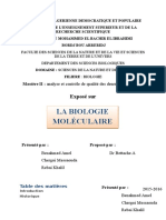 Biologie Moléculair0 PDF