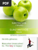 Nouns - substantivos 