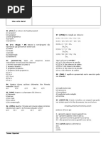 II Lista Geral de Isomeria