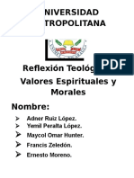 Valores Morales y Espirituales