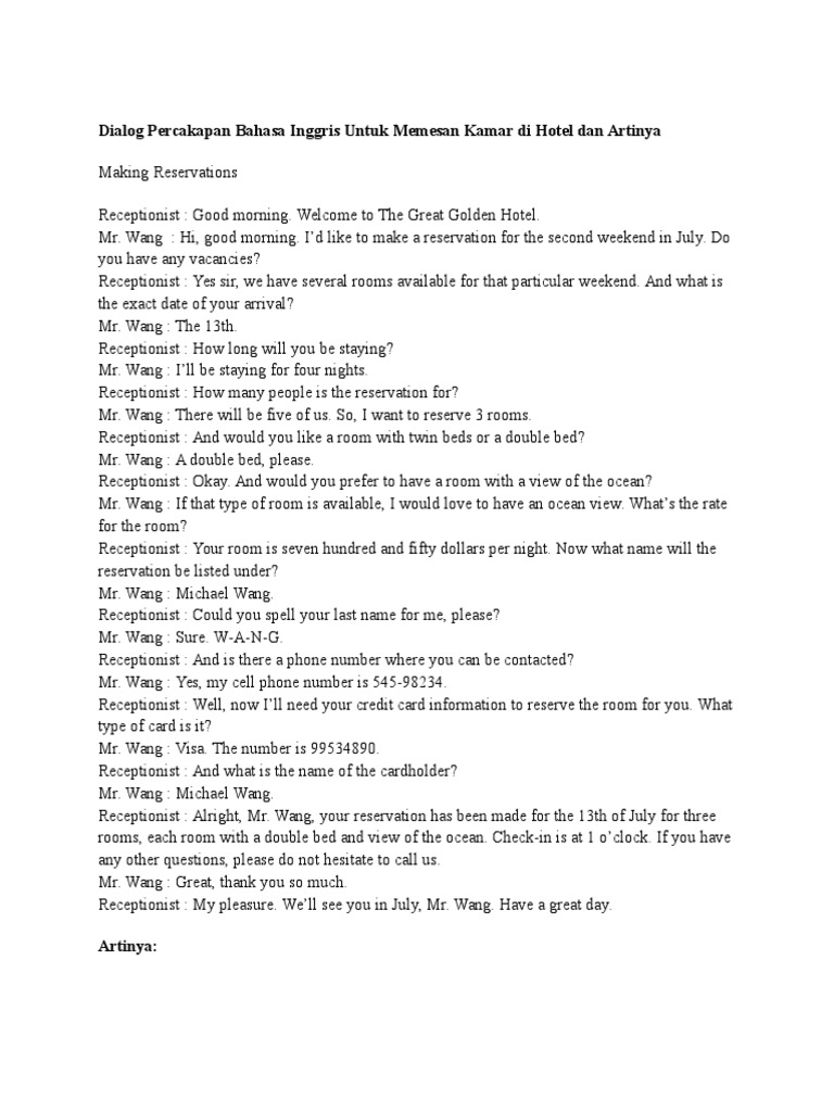 What Is Each Dialog About Artinya Know It Info