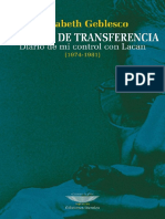 2009 Elisabeth Geblesco - Un Amor de Transferencia - Diario de Mi Control Con Lacan[1974-1981]l