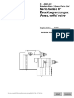 Press.-Relief Valve: Serie/Series R Druckbegrenzungsv