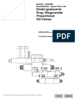 Proportional DC-Valves: Direkt-Gesteuerte Prop.-Wegeventile