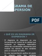 Diagrama de Dispersión