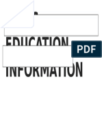 Basic Education Information