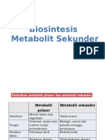 Biosentesis Metabolit Sekunder