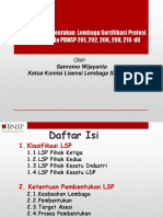 Prosedur Pembentukan LSP BP Sanromo