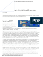 A Beginner's Guide To Digital Signal Processing (DSP) - Design Center - Analog Devices
