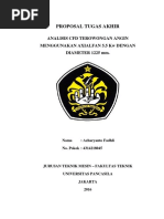 Download Proposal Tugas Akhir Terowongan Angin by Ryan Fadhli SN305313235 doc pdf