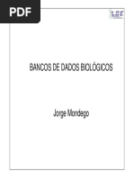 Banco de dados biológicos