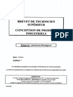 BTS CPI Sciences Physiques 2006