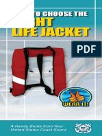 Right Life Jacket: How To Choose The