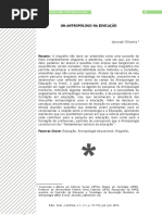 UM ANTROPÓLOGO NA EDUCAÇÃO 