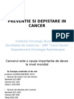 Preventie Si Depistare in Cancer Romana