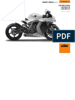 KTM RC8 Owners Manual