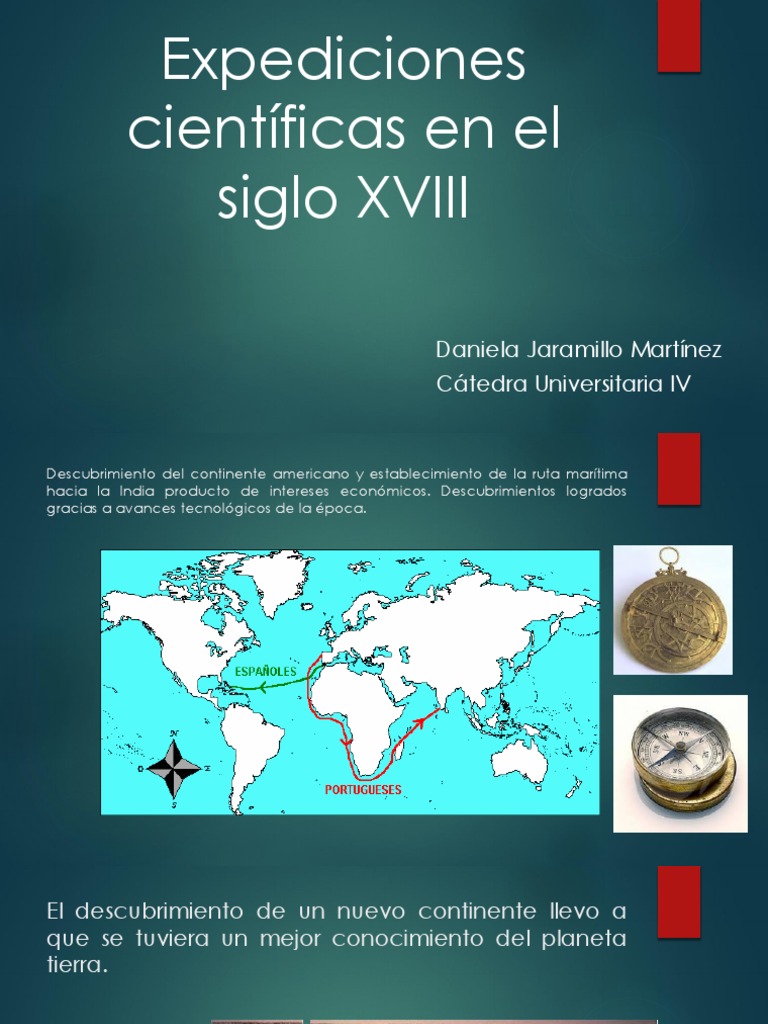 Unidad 3 Expediciones Científicas en El Siglo XVIII - Daniela Jaramillo ...