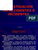 Accidentes, Incidentes