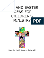 Lent and Easter Ideas For Children'S Ministry: From The Parish Resource Center LIE