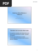 Sistemas Monofásicos e Trifásicos