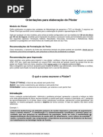 Orientacoes Para Elaboracao Do Poster