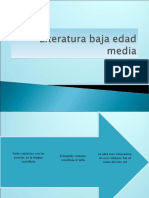 Literatura Baja Edad Media