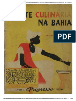 Arte Culinaria Na Bahia
