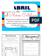 Abril 2016 Boletín de Niños Católicos