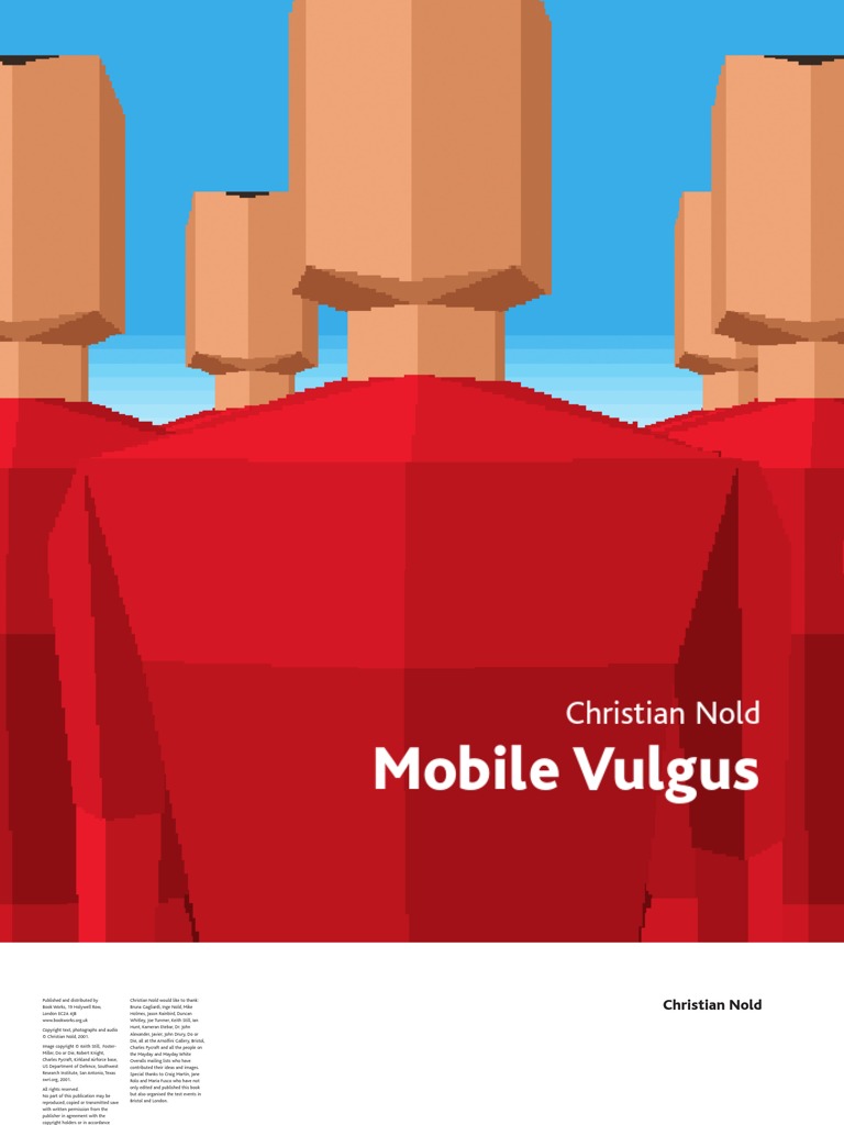 Christian Nold Mobile Vulgus 1 PDF PDF Ultrasound Sound