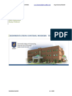 Sedimentation Control Modern Techniques