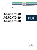 AGROKID 30-40-50 Repair Manual