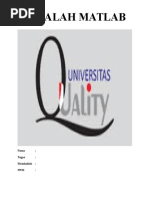 Download Makalah Matlab by John SN305378494 doc pdf