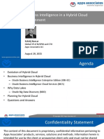 Live Webinar BI in Hybrid Cloud Environment
