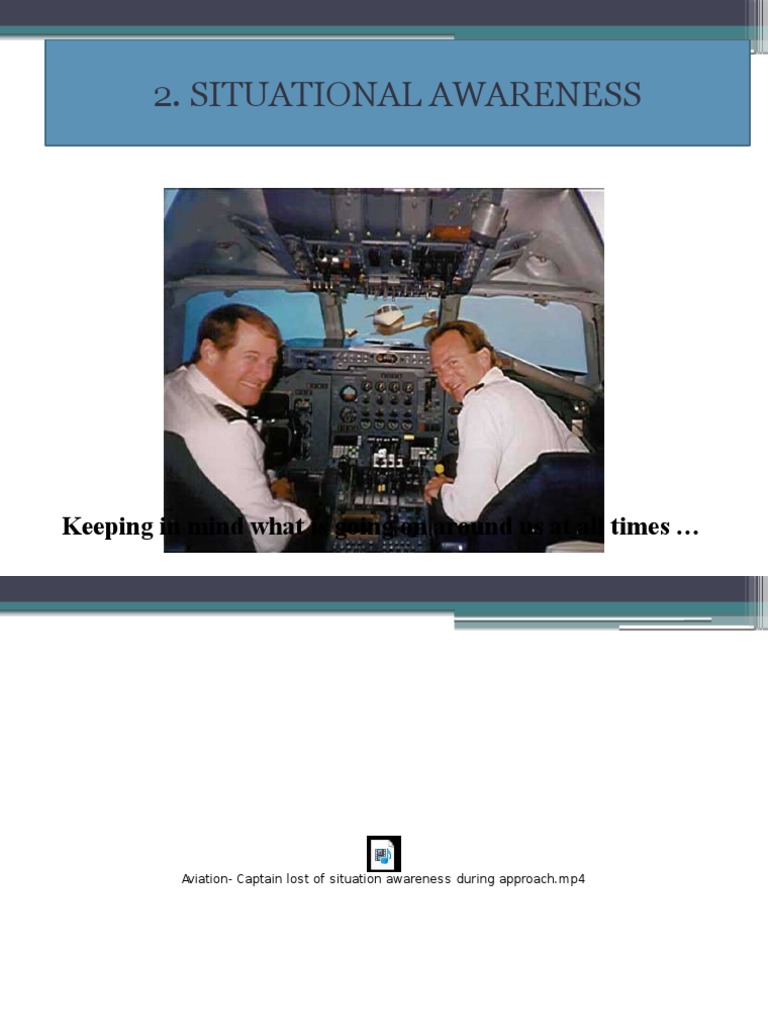 Enhancing Situational Awareness in Aviation | PDF | Situation Awareness ...