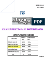 Star Dlx/City/Sport/City110 & Ref. Painted Parts Matrix