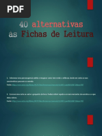 fichas de leitura
