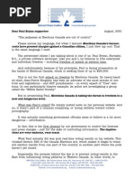Download NCC fundraising letter from Stephen Harper by Canuck Politics SN30539631 doc pdf