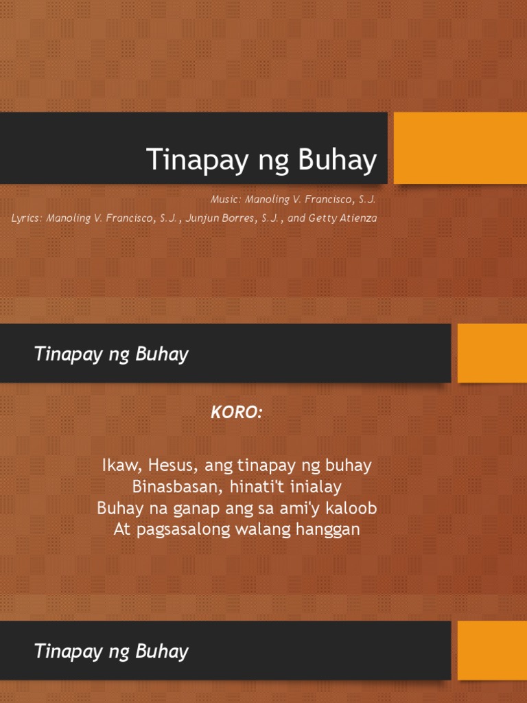 Tinapay NG Buhay PDF