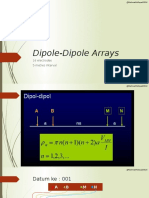 Dipole Dipole Arrays