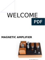 Magnetic Amplifier Guide: History, Working Principle & Applications